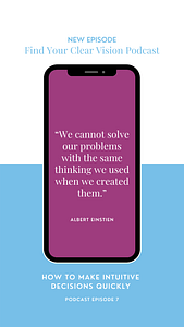 “We cannot solve our problems with the same thinking we used when we created them.” Albert Einstein